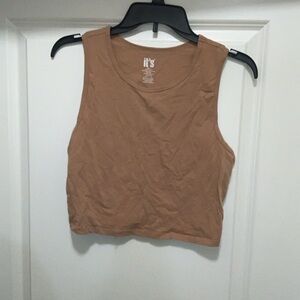 Tan Women's Crop Top